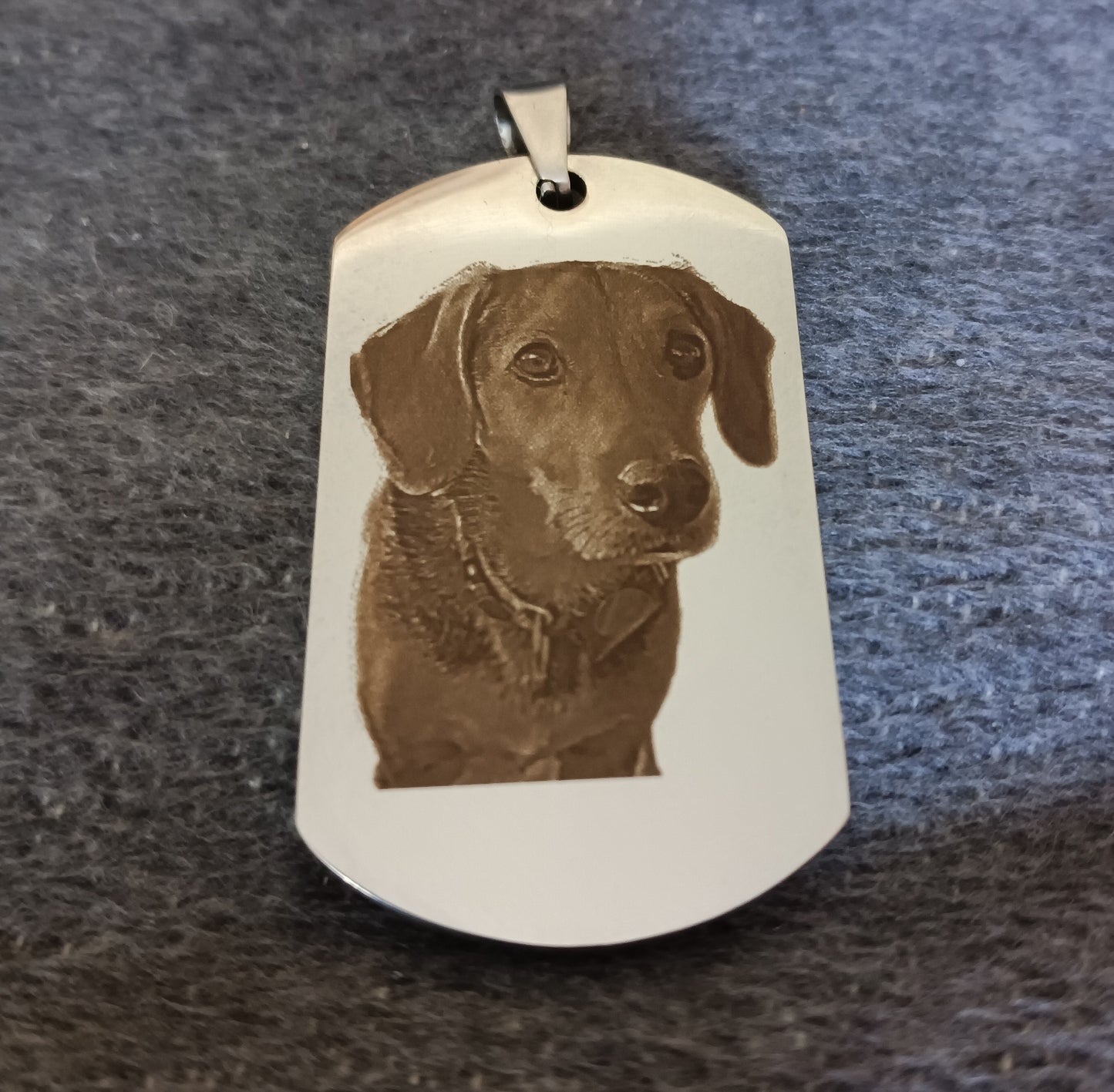 Anhänger Edelstahl (ID Tag)