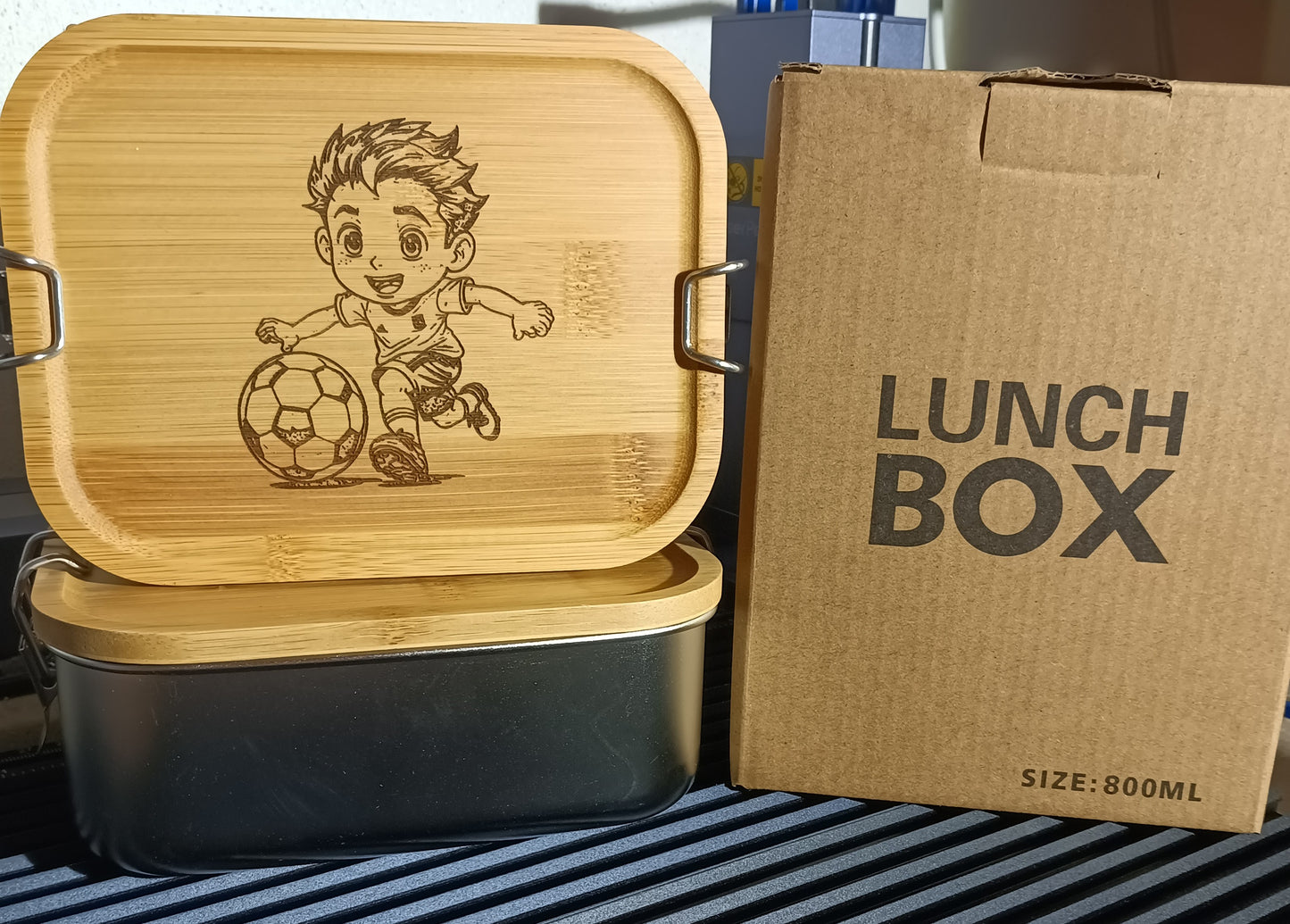 Lunchbox 800ml mit Gravur