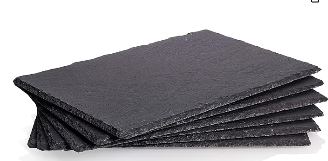 Schieferplatte mit Gravur – rechteckig mittel